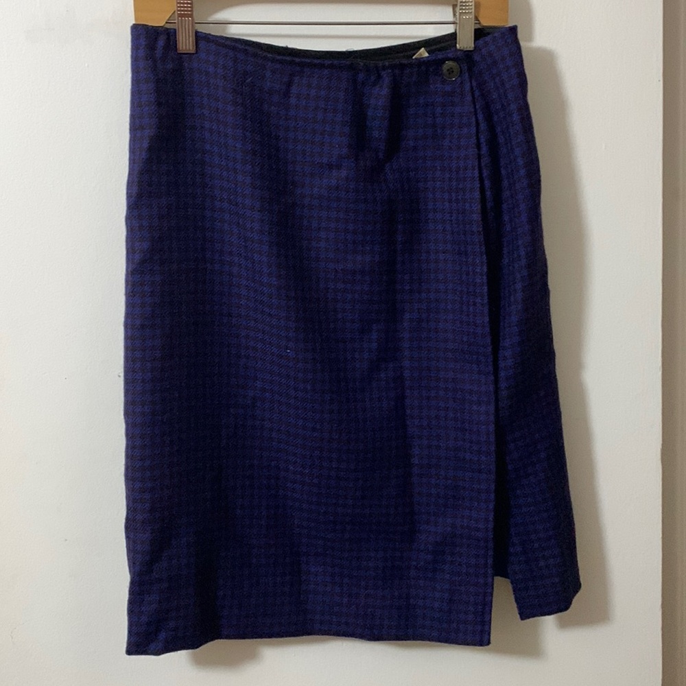 Vintage plaid skirt